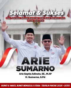 Ketua DPD Asosiasi Pengusaha Pers Indonesia (APPI) Bengkulu Utara Mengucapkan Selamat dan Sukses