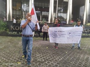 LSM PEKAT Bengkulu Kembali Gelar Aksi di Kejati, Tuntut Penuntasan Kasus Korupsi di Bengkulu Utara