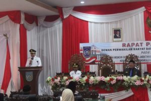 DPRD Bengkulu Utara Gelar Rapat Paripurna, Dengar Pidato Perdana Bupati Arie di Periode 2025–2030