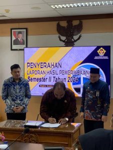 Ketua DPRD Bengkulu Utara Terima LHP BPK Semester II TA 2024