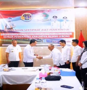 Tertibkan Aset Daerah, Pemkab Rejang Lebong Kejar Sertifikasi 68 Bidang Tanah